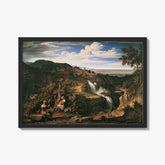 The Waterfalls of Tivoli near Rome by Josef Anton Koch - thumbnail_1_bf_67433f1dfaa684e1cf4ba546